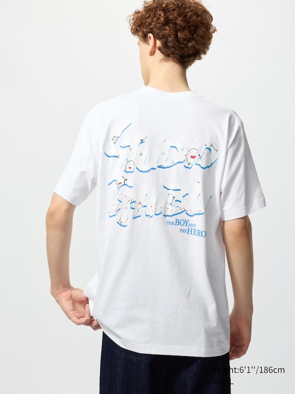 

Футболка UT с графикой Studio Ghibli Uniqlo, 00 white, Белый, Футболка UT с графикой Studio Ghibli Uniqlo, 00 white