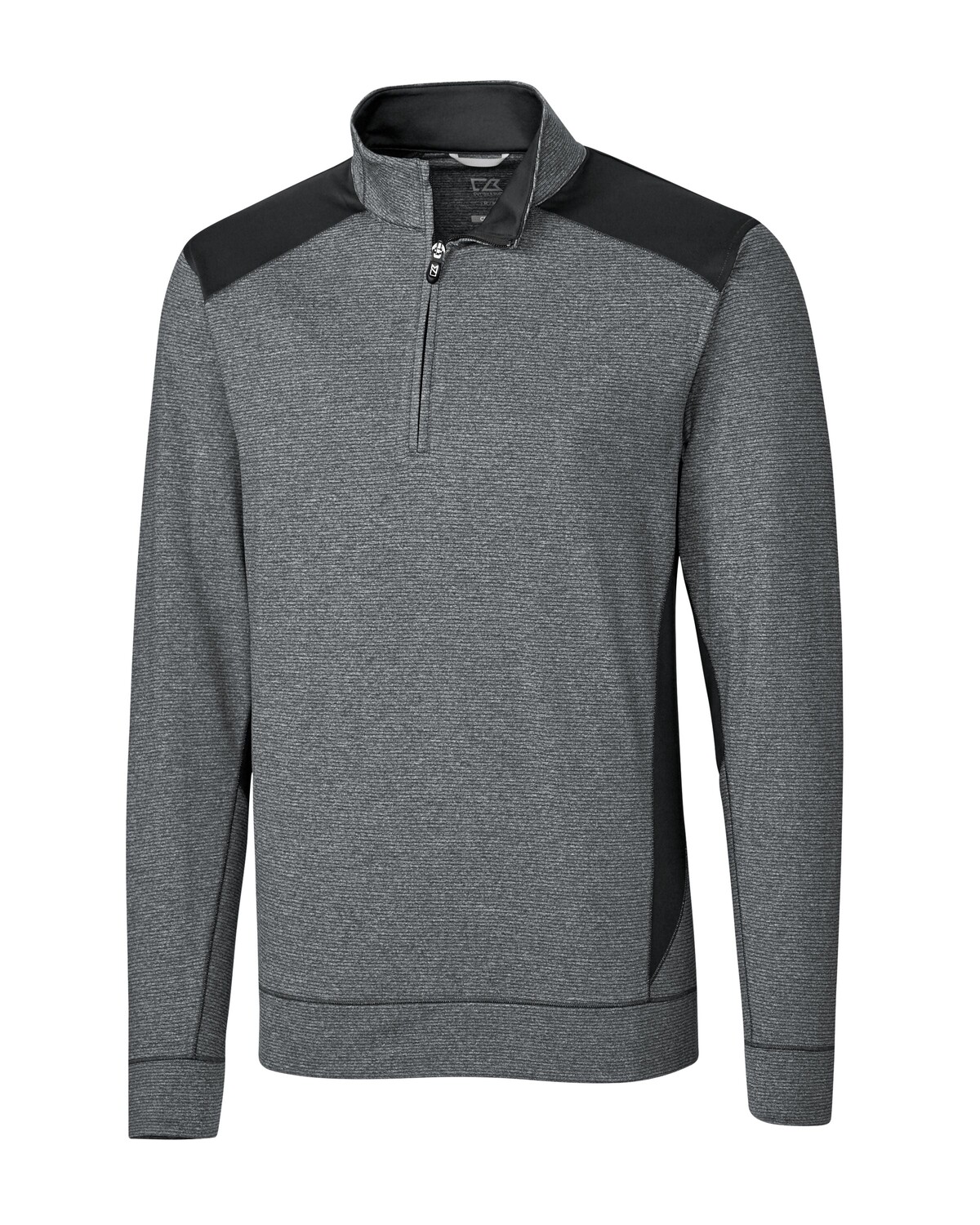 

Мужская куртка в стиле колор-блок Cutter & Buck Shoreline, цвет Charcoal Heather