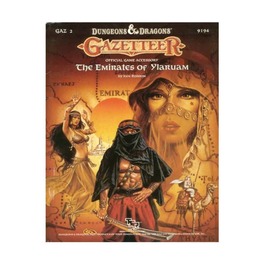 

Модуль Emirates of Ylaruam, Basic Dungeons & Dragons (Original Edition) - Gazetteers