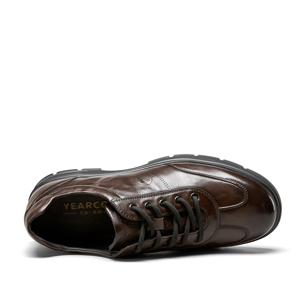 YEARCON Мужские повседневные туфли Men's Low top Brown, коричневый, цвет Brown — фото 3