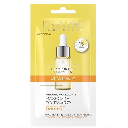 

Маска для лица Derma Expert с витамином C 8 мл Eveline
