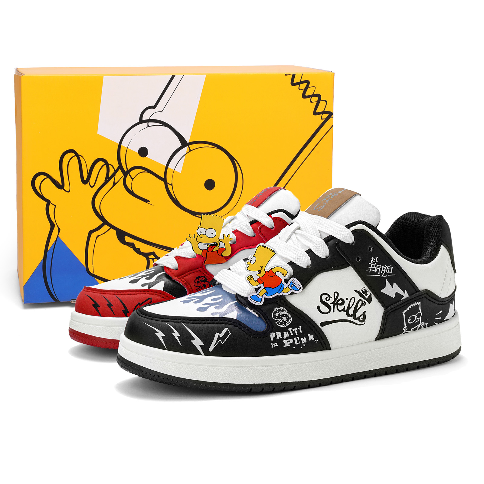 The Simpsons Кроссовки для скейтборда унисекс с амортизацией, легкие, увеличивающие рост, низкие, изумрудно-зеленые (улучшенная версия), цвет Emerald Green (Upgraded) — фото 3