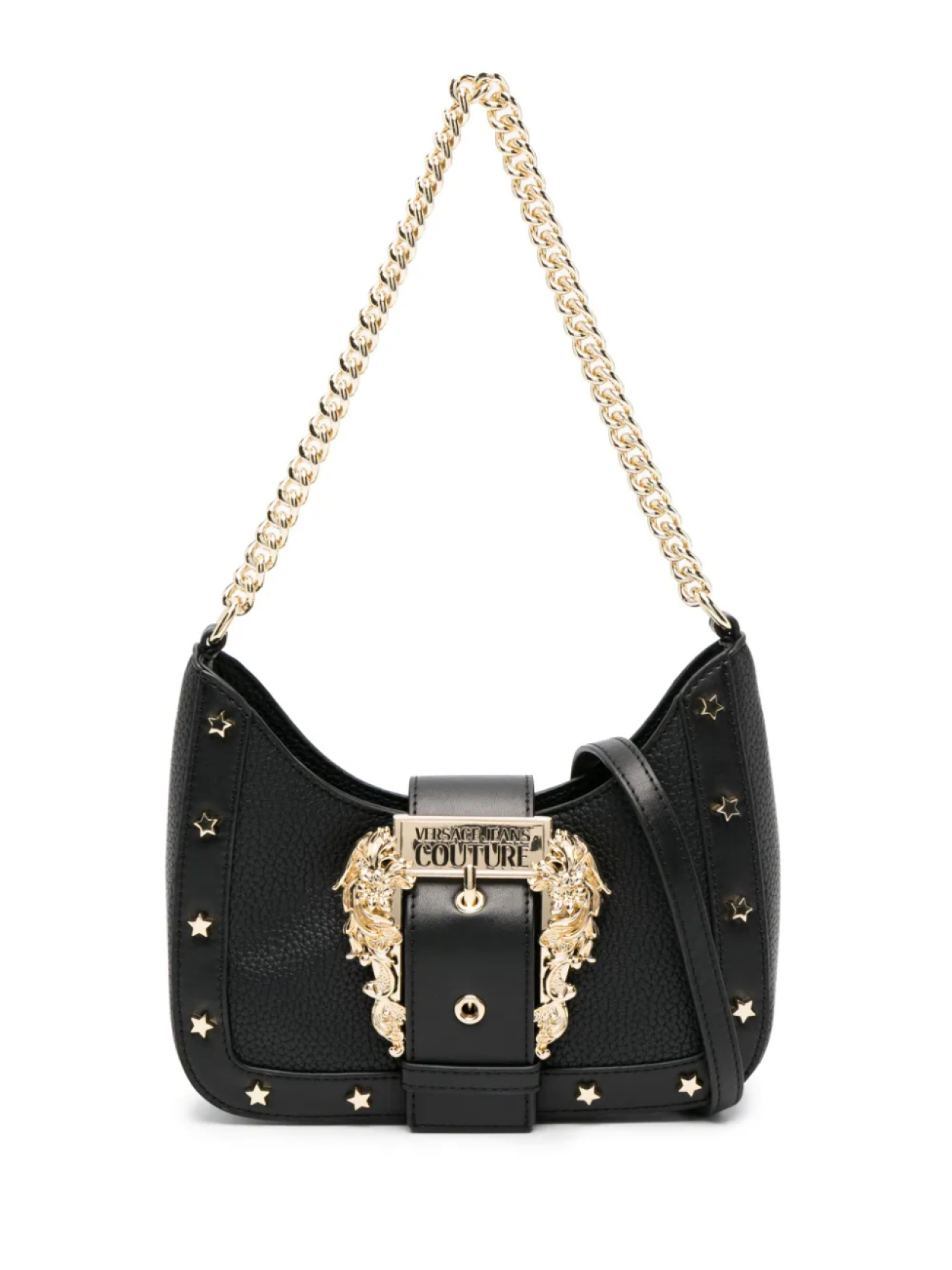 

Сумка на плечо с пряжкой Baroque Versace Jeans Couture, черный