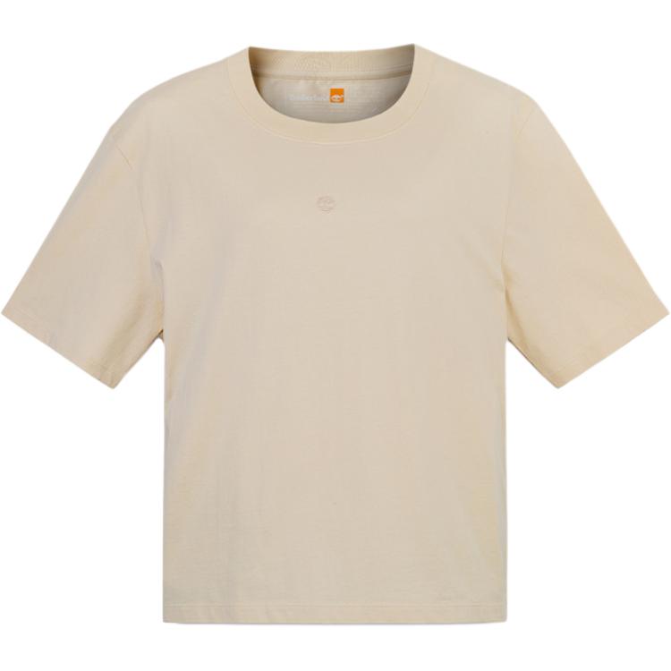 

Timberland Футболка с рукавом дроп-шиoulder женская light brown