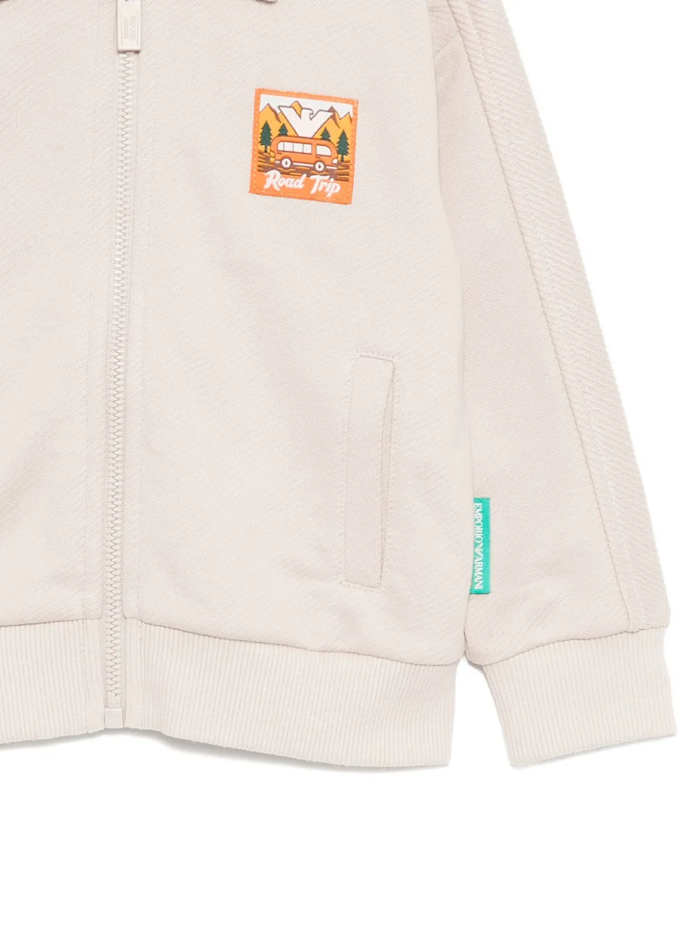 Куртка ASV Manga Bear Emporio Armani Kids, нейтральный — фото 3