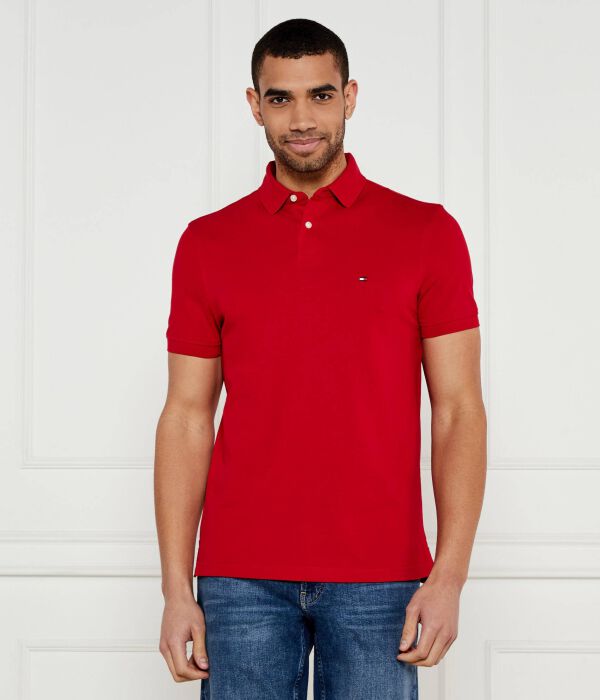 

Рубашка поло Regular fit Tommy Hilfiger, красный
