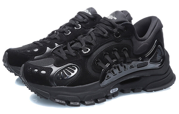 Кроссовки furious rider ace 2 x парижская неделя моды Li-Ning, черный — фото 3