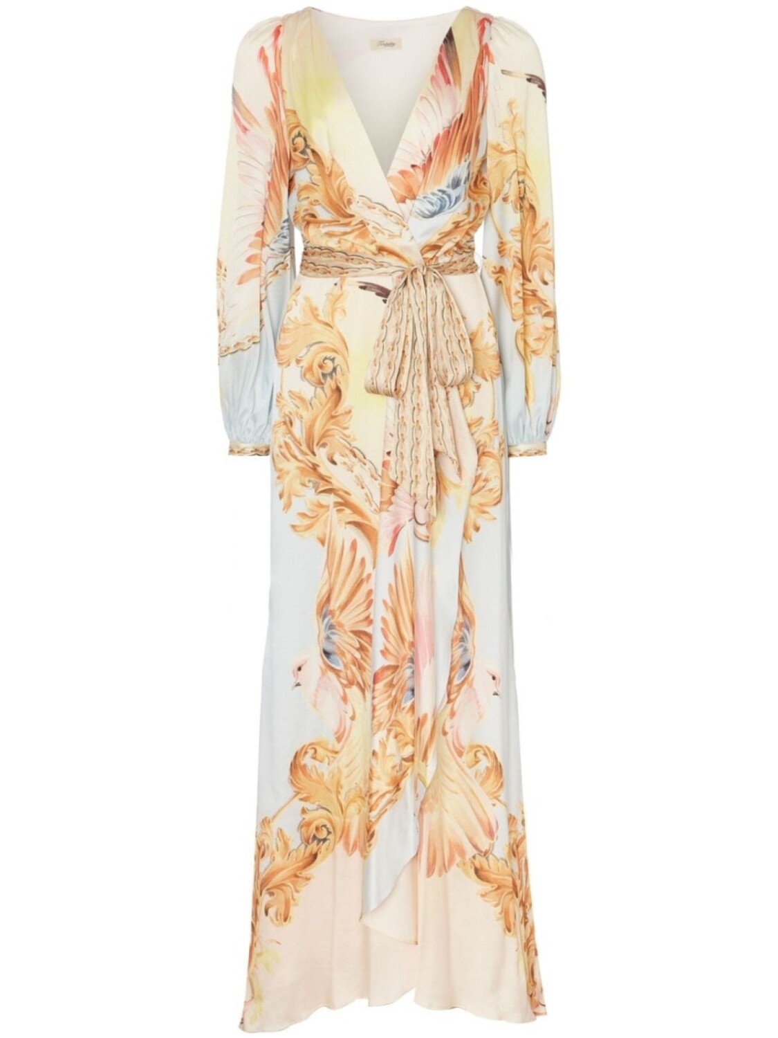 

Temperley London платье-халат Акира, нейтральный цвет