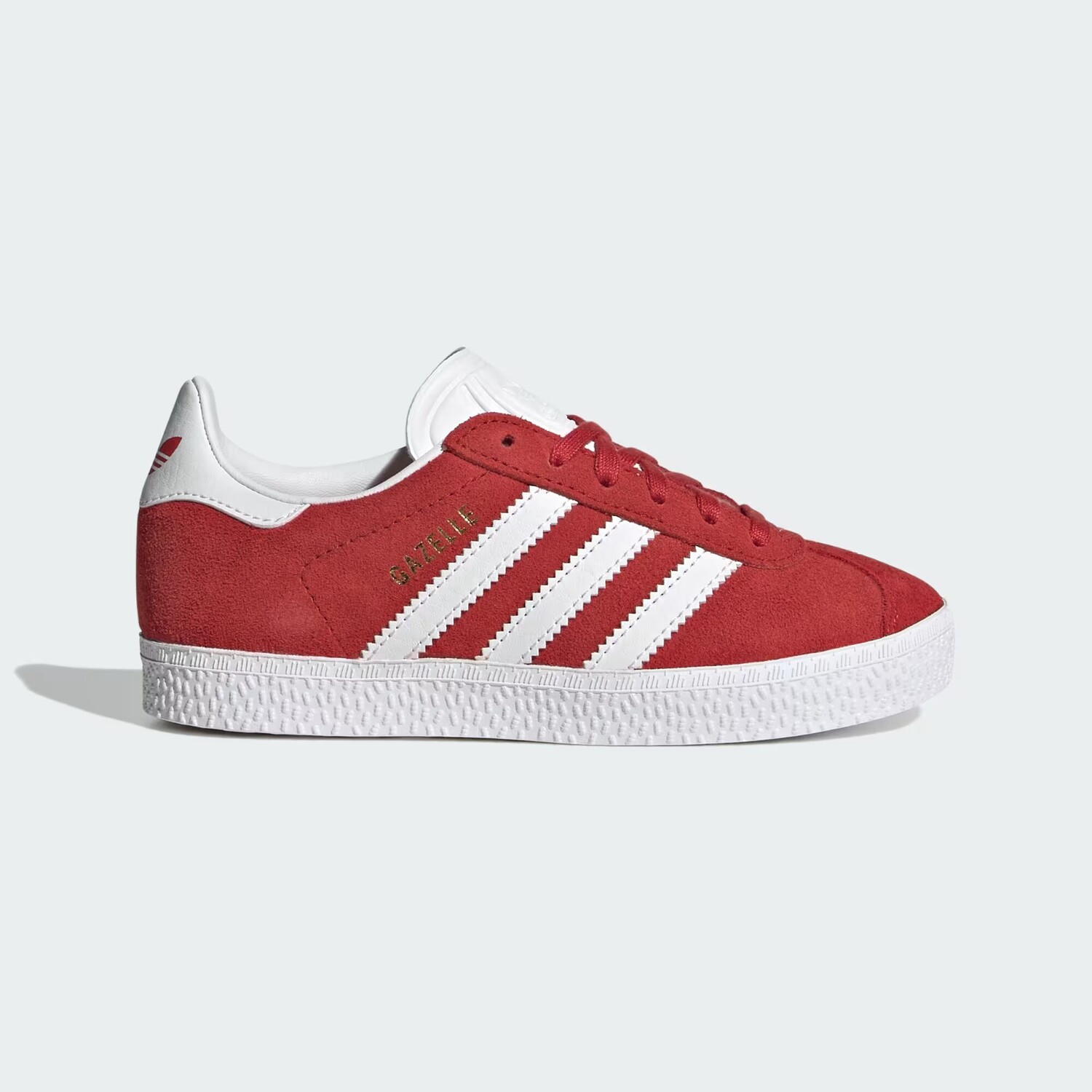 

Кроссовки Gazelle Adidas, цвет Better Scarlet/Cloud White/Gold Metallic