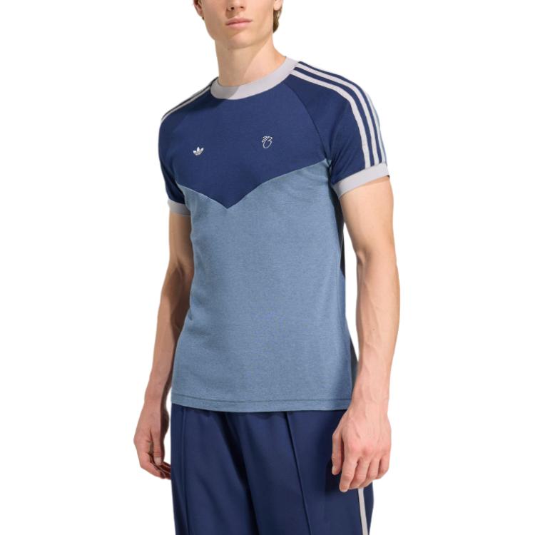 Футболка Jude Bellingham SS25 мужская Adidas Originals, синий — фото 2