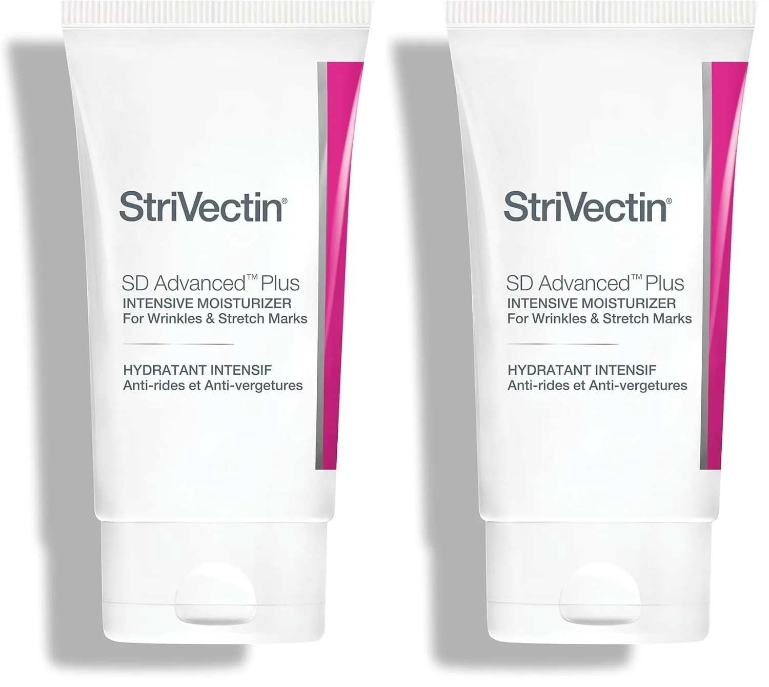 Интенсивный увлажняющий крем StriVectin SD Advanced Plus от морщин и растяжек для лица и тела, стимулирует выработку коллагена благодаря пептидам и гиалуроновой кислоте. 226.80 г (2 шт.)