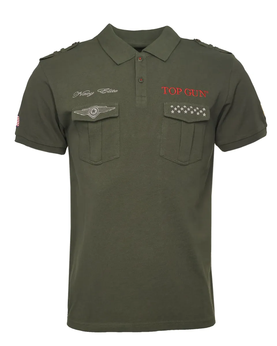 

Футболка TOP GUN "TG20213003", оливковый