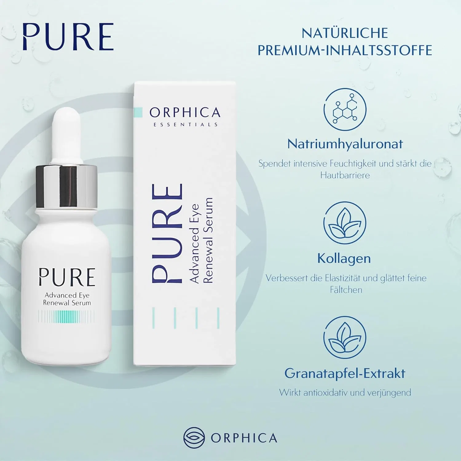 Сыворотка для глаз PURE от Realash Cosmetics 15 мл Orphica — фото 2