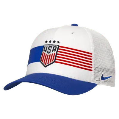 

Бейсболка Nike USWNT Soccer Trucker Cap, цвет Game Royal