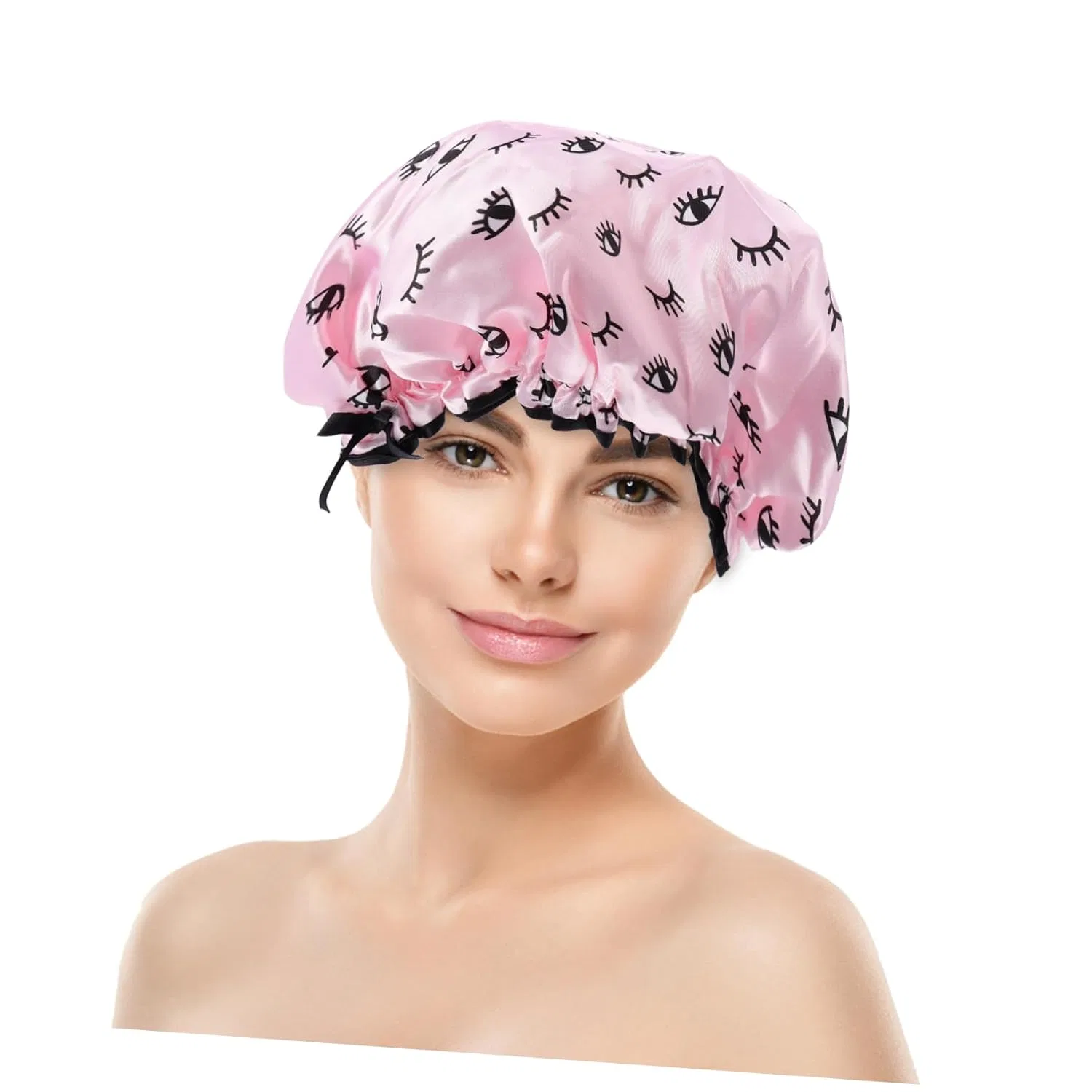 Шапочка для душа 6-Pack, DOITOOL, Pink, Light Blue — фото 3