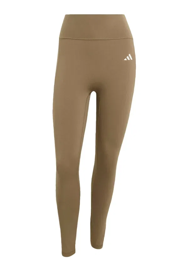 Леггинсы Optime Essentials Workout 7/8 - леггинсы Adidas Performance, хаки — фото 4