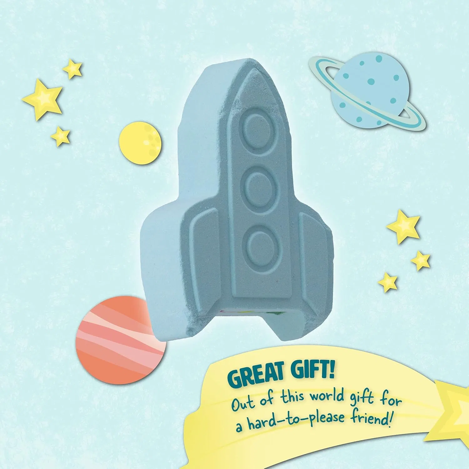 Бомбочка для ванны Space Rocket Bath Bomb Paladone, 150 г, Chamomile — фото 4