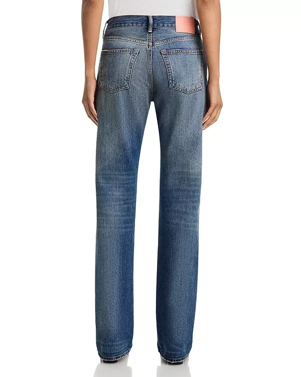 Женские джинсы с заниженной талией 2009F Acne Studios, Mid Blue — фото 3