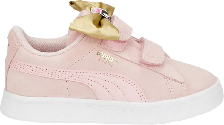 

Кроссовки Puma Suede Classic Light Flex V Little Kid Bow - Almond Blossom, розовый