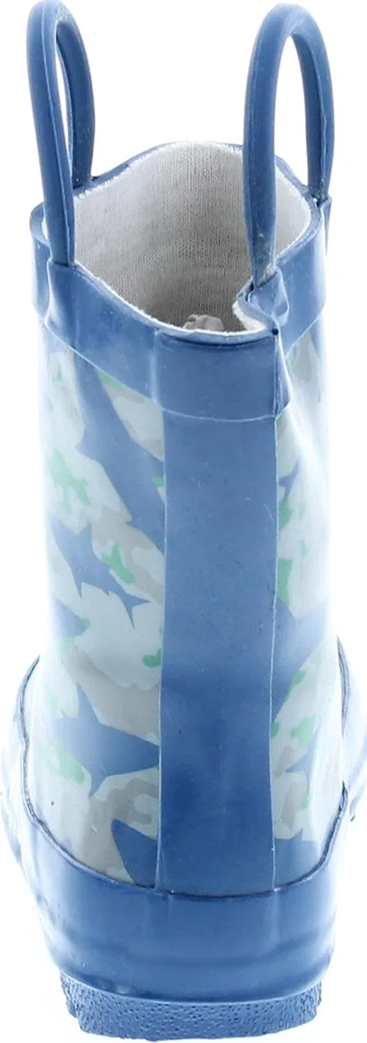 Детские сапоги для мальчиков с камуфляжным принтом Static Footwear, Shark Camo — фото 4