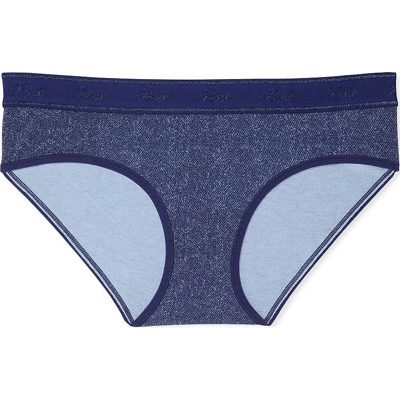 Женские трусы с принтом Blue 1 Pack Victoria's Secret