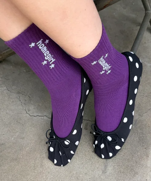 Детские носки HBT HOMEGIRL SOCKS HOMEBODY THINGS, Purple
