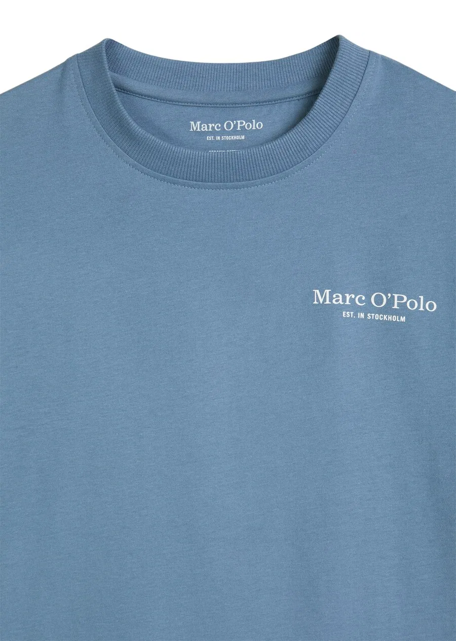 Рубашка Marc O'Polo цвета лазурь — фото 3