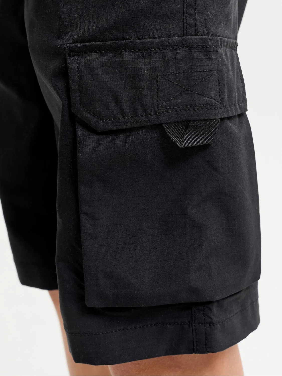 Шорты карго Tech Cargo Jogger JACK & JONES JUNIOR, черный — фото 2