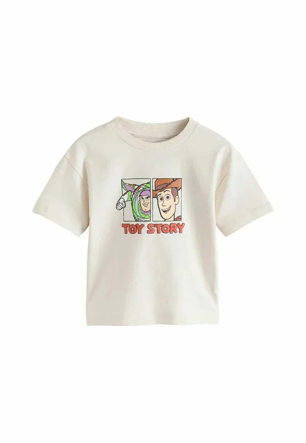 Футболка с принтом Disney Pixar Toy Story Regular Fit Next, ecru, экрю