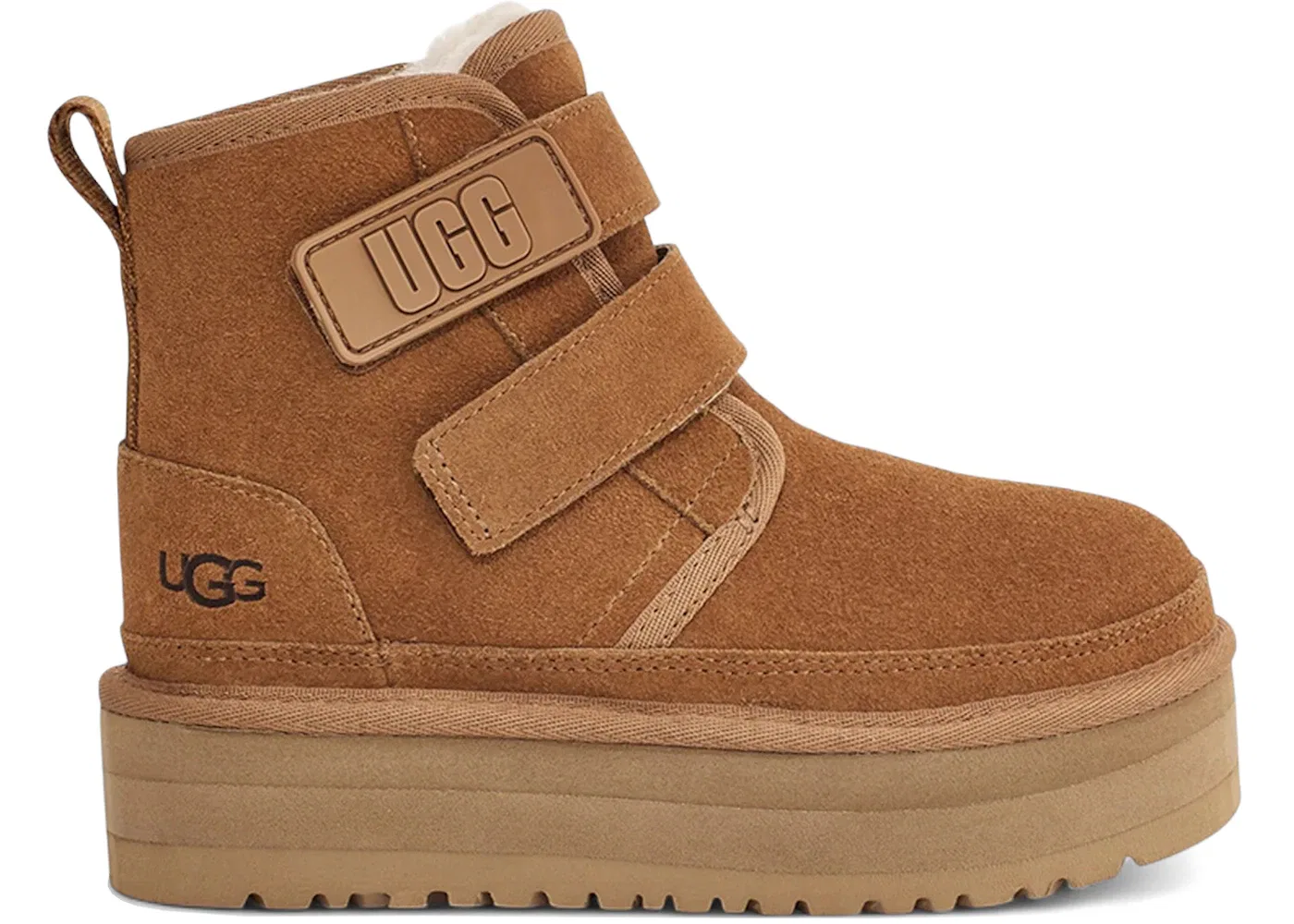 Детские ботинки-чукка на платформе UGG Neumel Platform Chukka Boot UGG, Chestnut