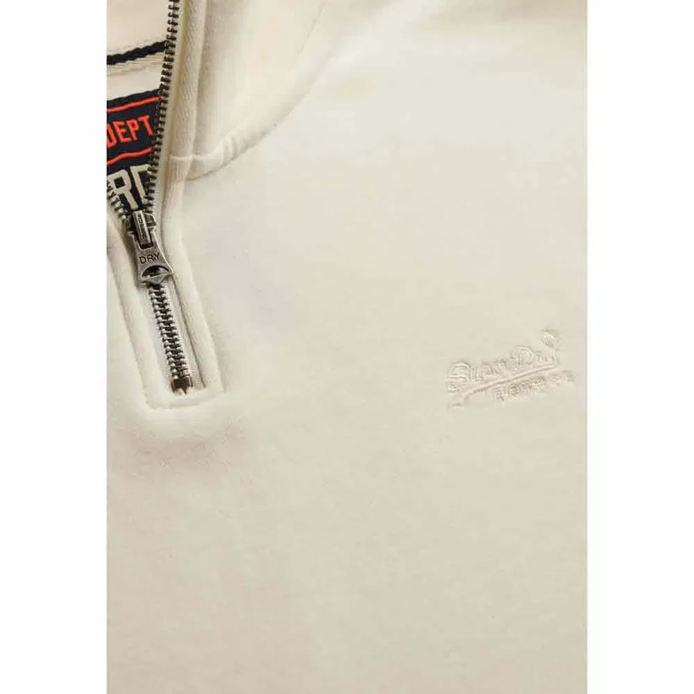 Свитшот Essential Logo Henley Superdry, бежевый — фото 2