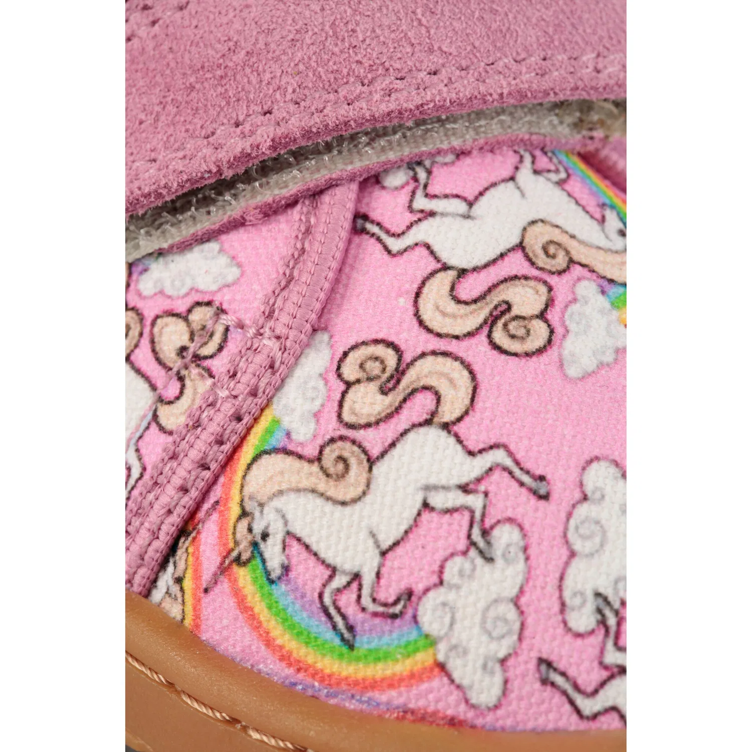 Детские кроссовки на липучках с бамбуковой подкладкой FRODDO, Pink Unicorn — фото 2