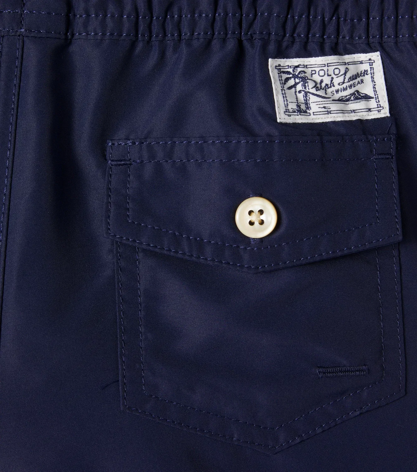 Плавки-шорты с логотипом Polo Ralph Lauren Kids, синий — фото 3