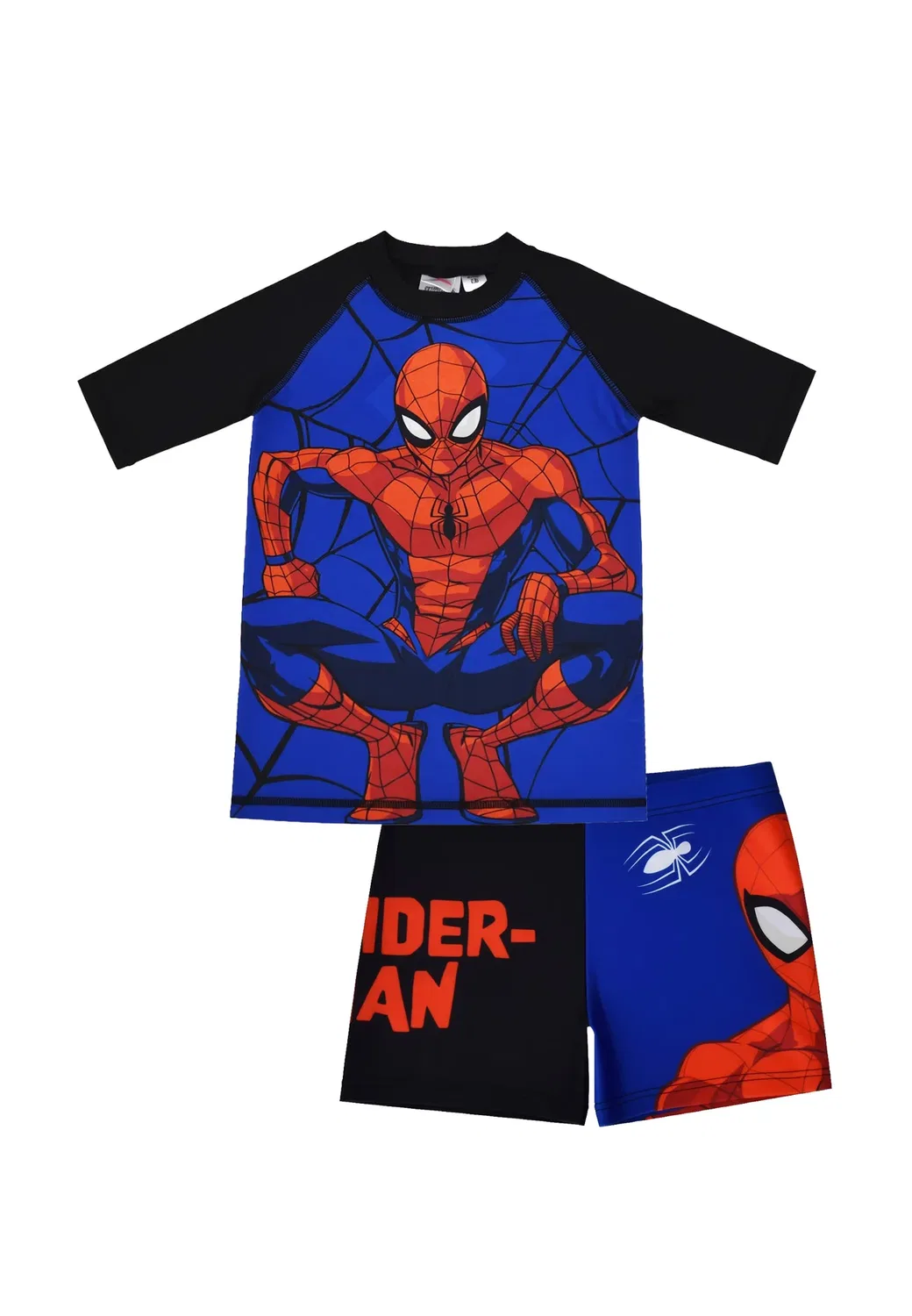 Плавки Spiderman, Schwarz Blau