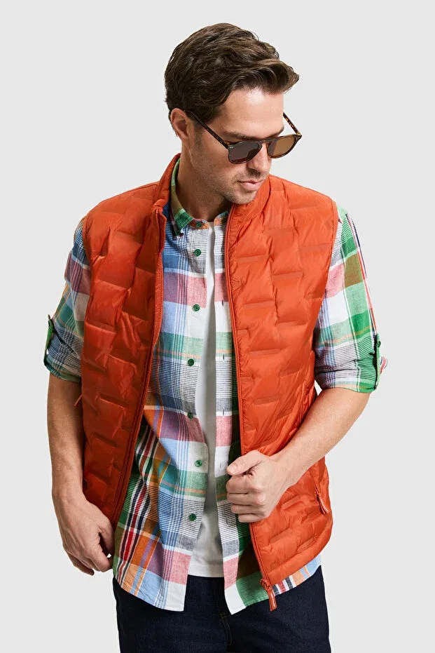 Мужской жилет с принтом U.S. Polo Assn., Tile