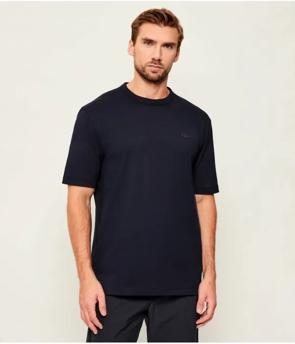 Футболка H-Taut 15 regular fit Boss, темно-синий