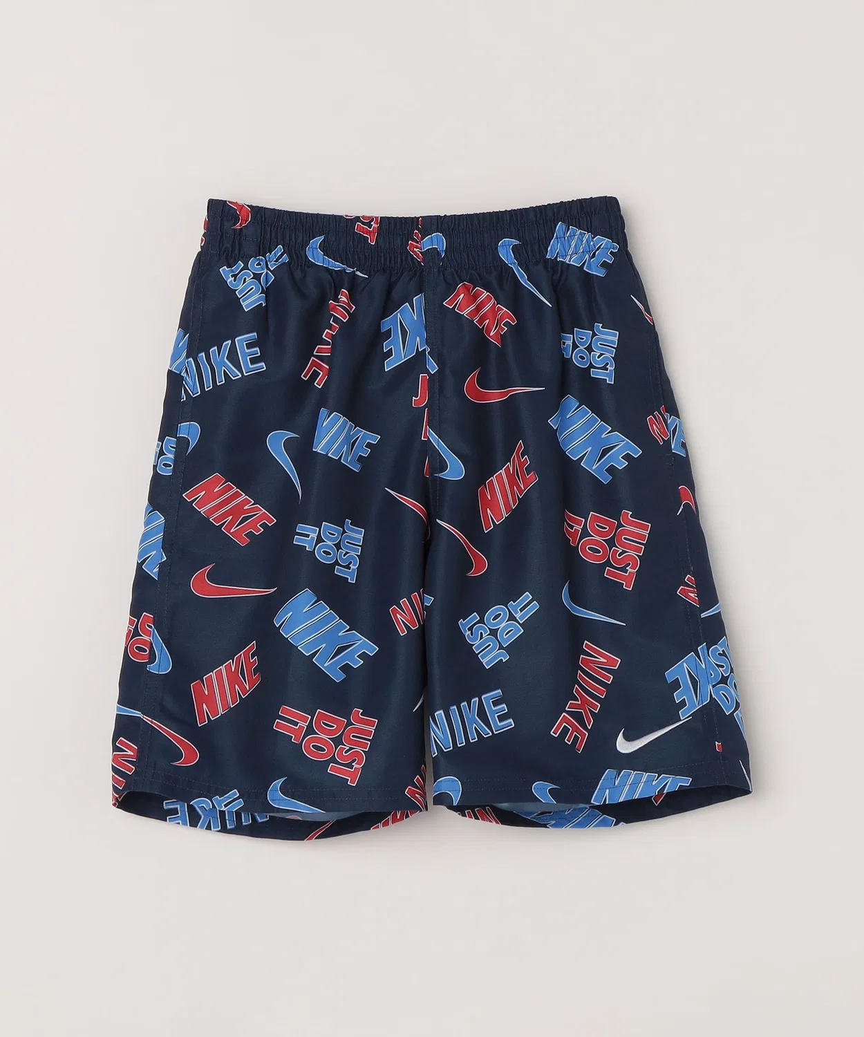 Детские шорты для плавания с принтом логотипа NIKE, модель Breaker Outline 7 NIKE, Navy