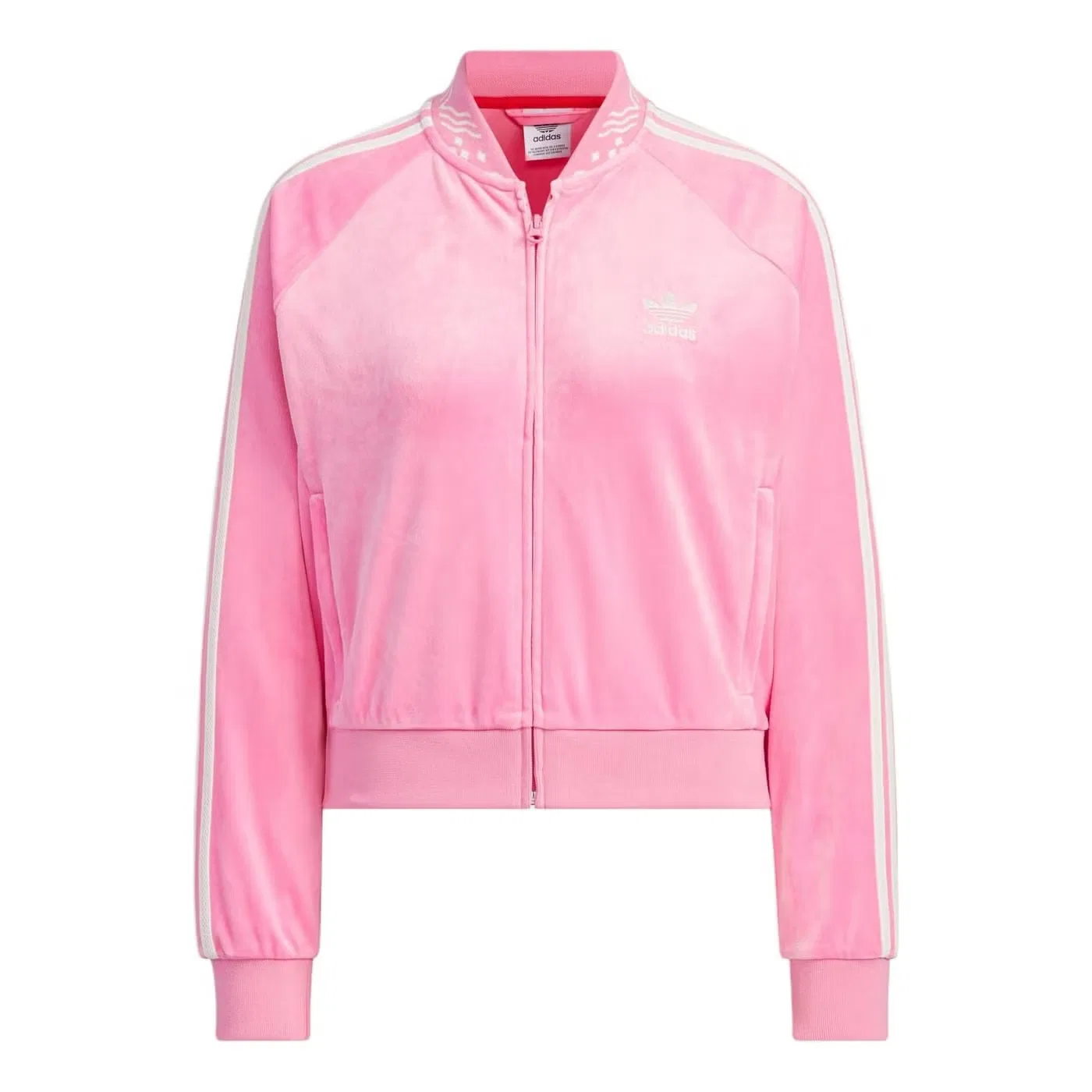 Куртка Adidas Originals Velour SST, розовый
