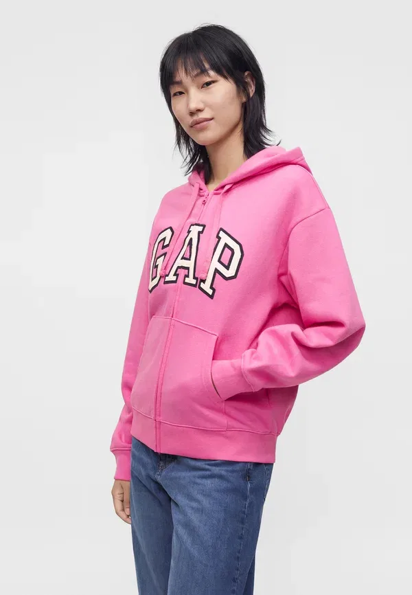 Толстовка Gap, розовый — фото 4