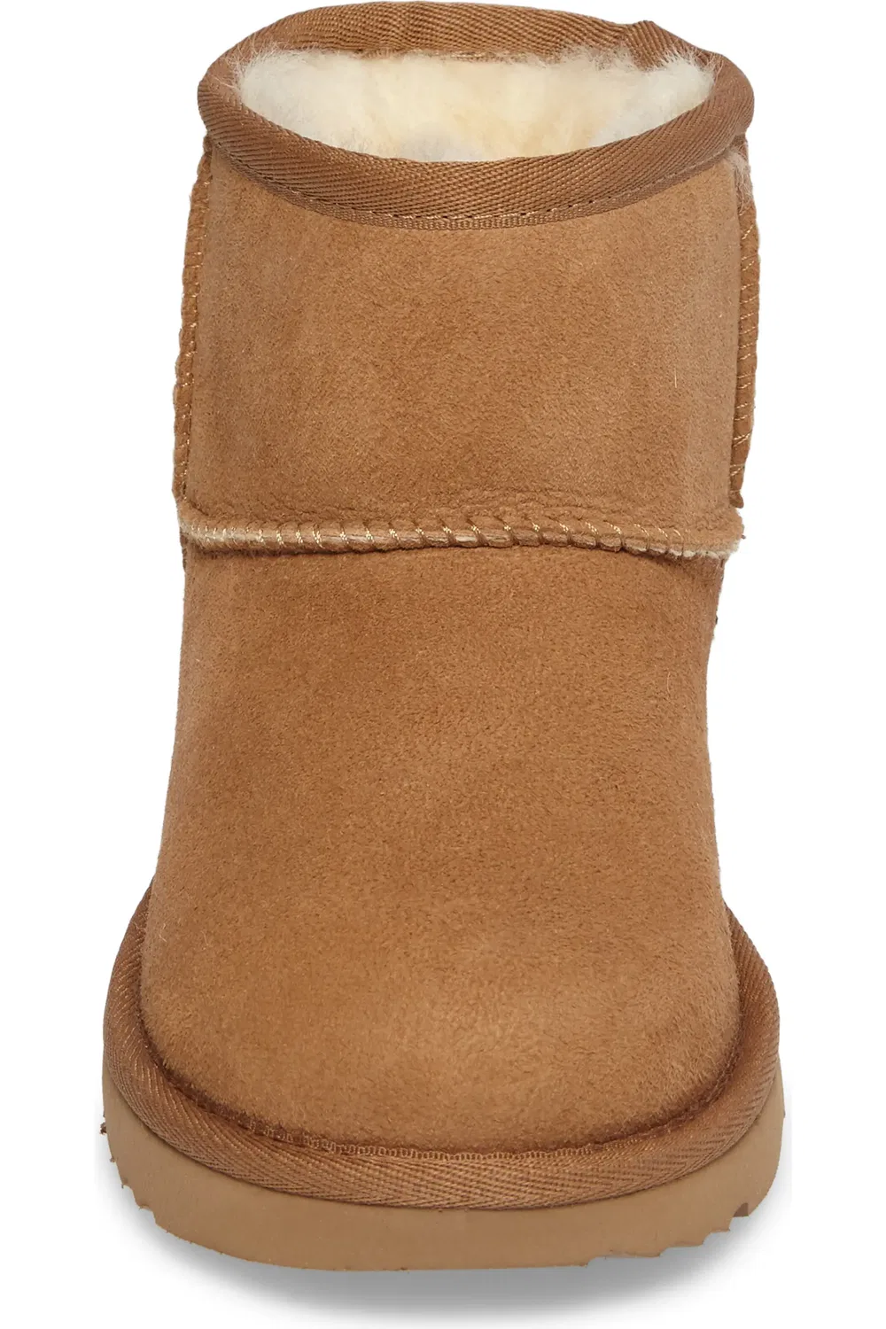 Детские ботинки водонепроницаемые Classic Mini II UGG, Chestnut — фото 4