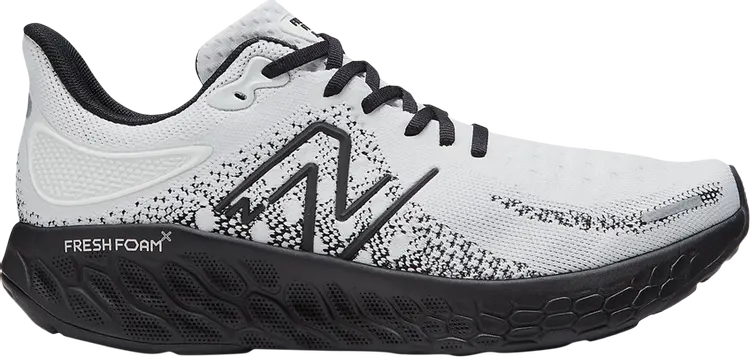 Кроссовки New Balance Fresh Foam X 1080v12 'White Black', белый — фото 2