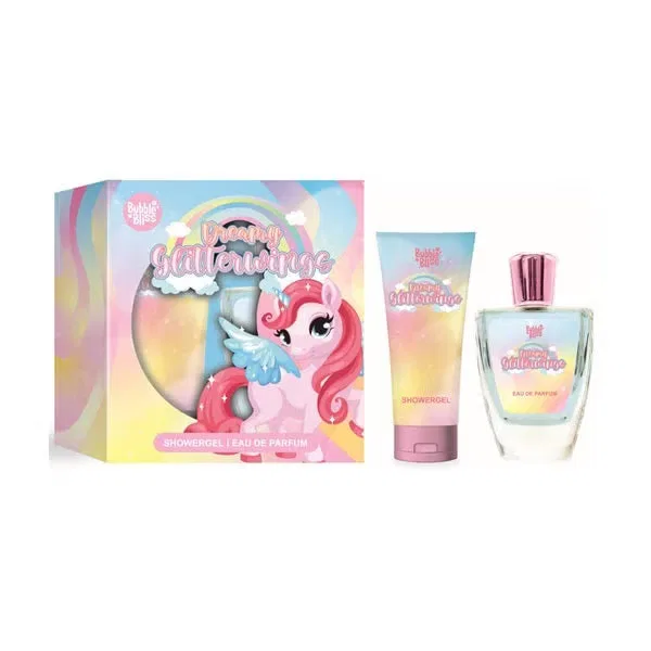 Набор детского туалетной воды с гелем для душа Bubble Bliss Unicorn Dreamy