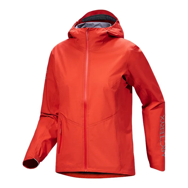 Женская ветровка с капюшоном Arcteryx NORVAN, Dynasty Red/Dynasty