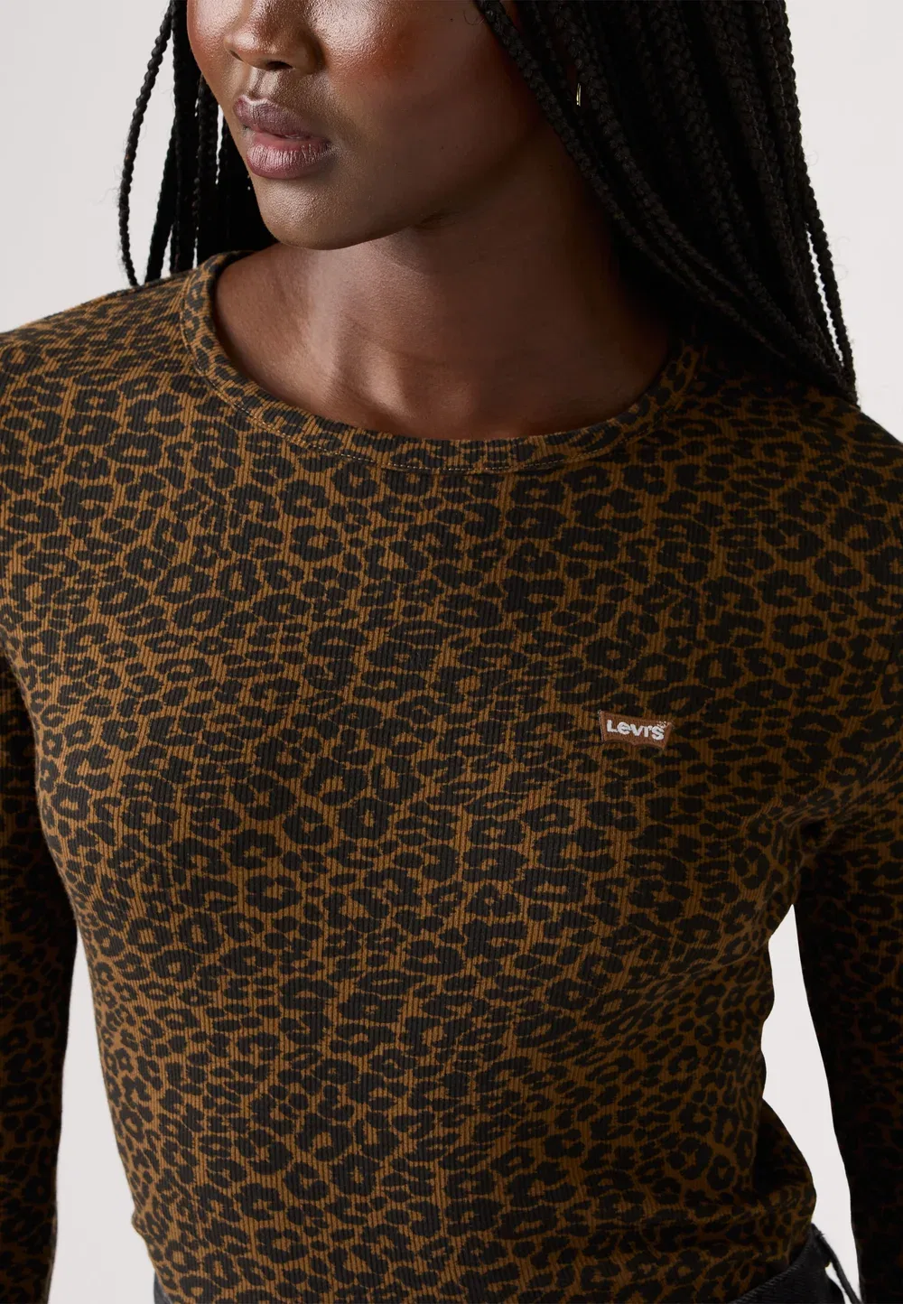 Футболка Hayes - с длинными рукавами Levi'S, Brown — фото 4