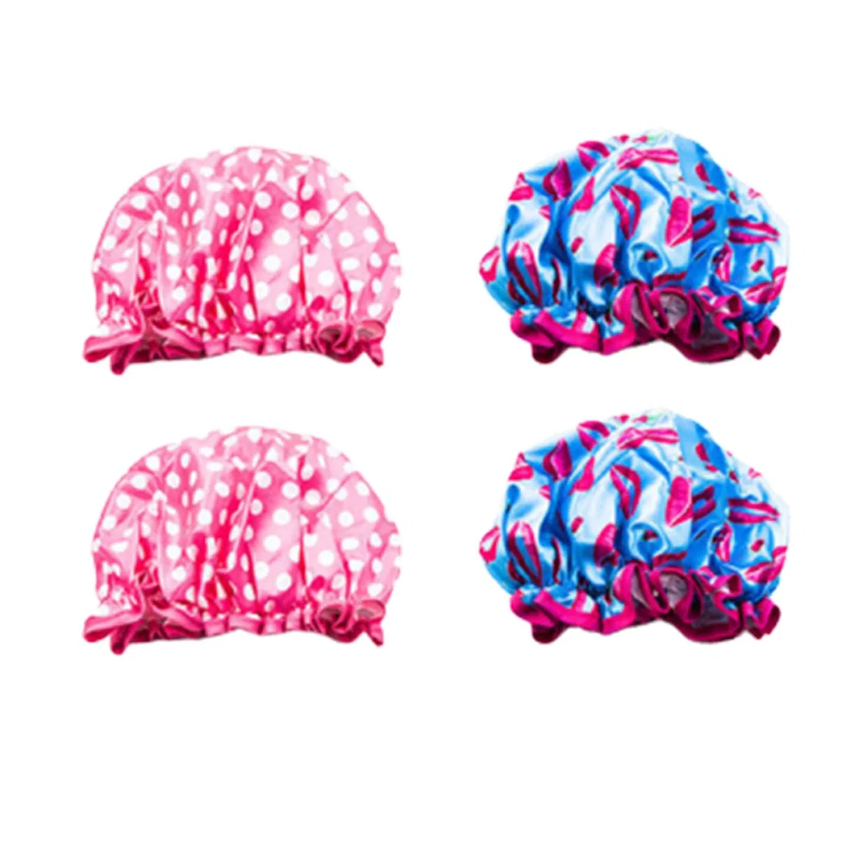 Шапочка для душа двойная, FRCOLOR, 6 шт, 25x25 см, Wie Abgebildet — фото 3