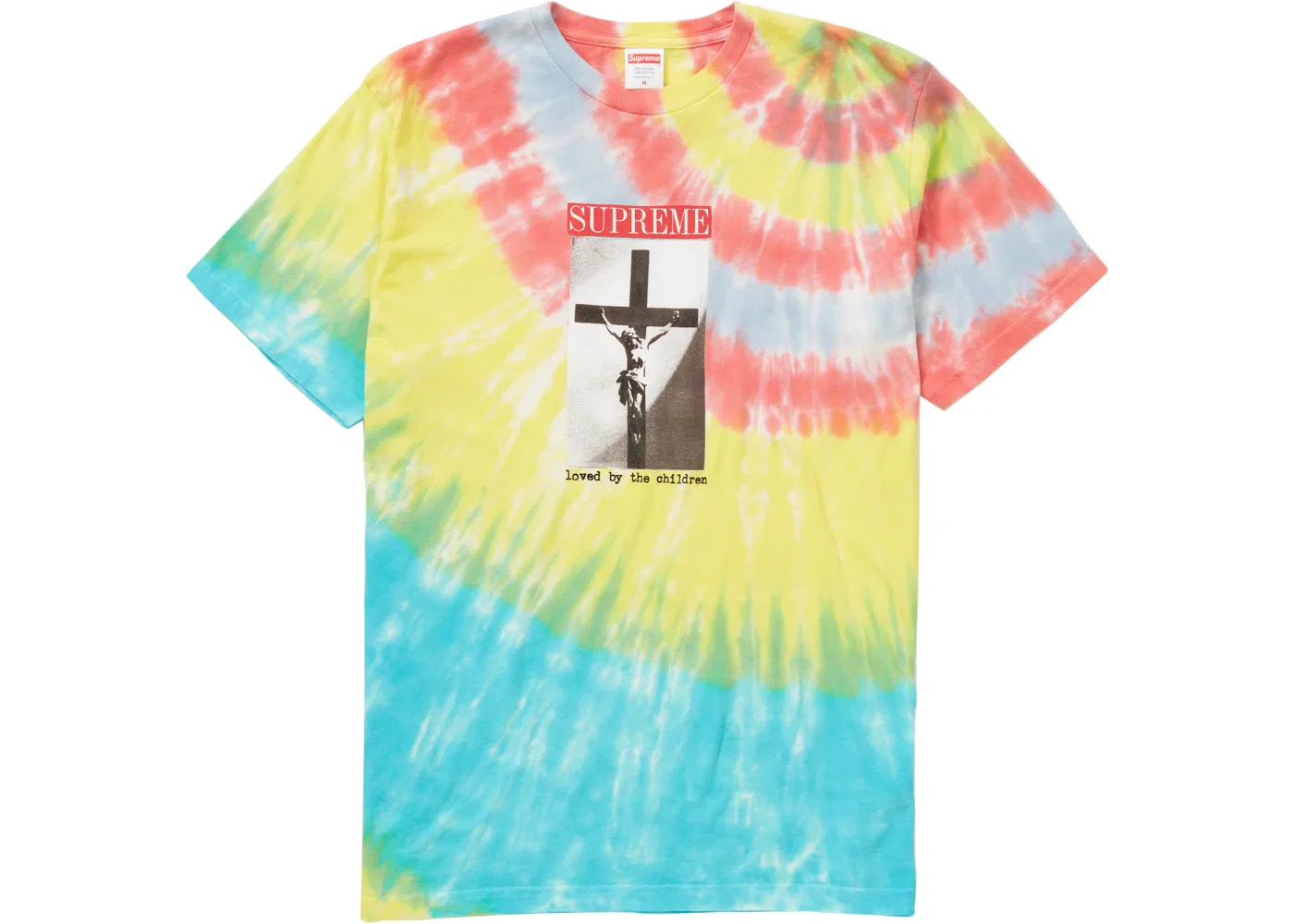 Мужская футболка с принтом Loved By The Children Supreme, Tie Dye