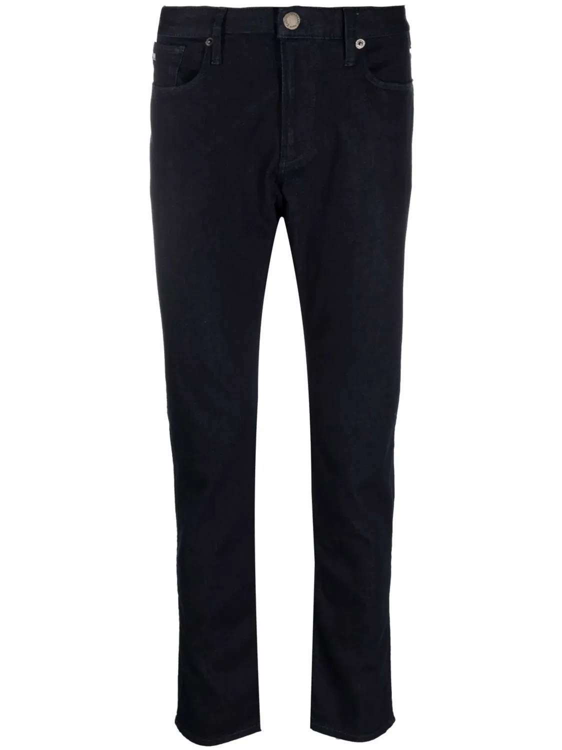 Emporio Armani Узкие индиго джинсы