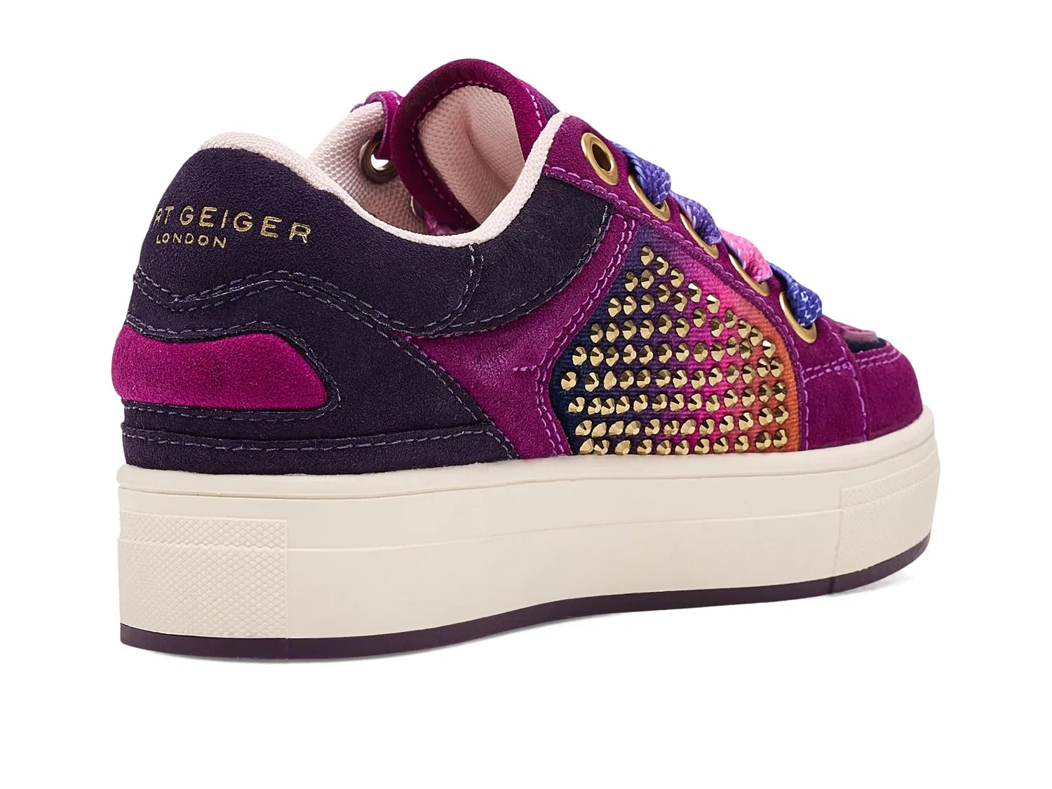 Кроссовки Mini Southbank Tag (для маленьких и больших детей) Kurt Geiger London Kids, Sunset Multi — фото 4