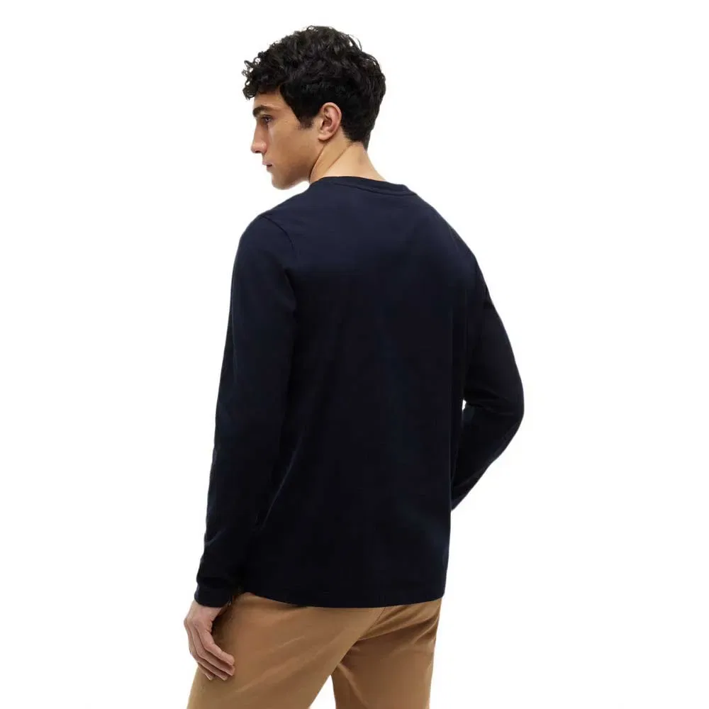 Мужская футболка с длинным рукавом Script Stack Tommy hilfiger, Blue — фото 2