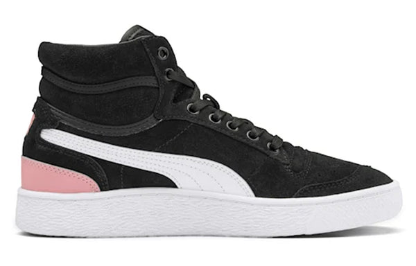 Кроссовки ralph sampson mid suede 'black bridal rose' Puma, черный — фото 2